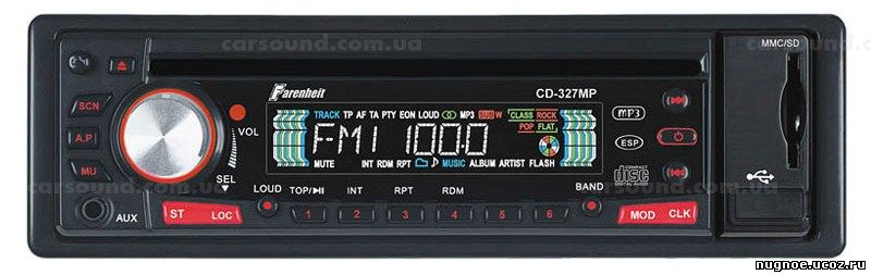 Farenheit CD-327MP Main : CU5071-A3-V0