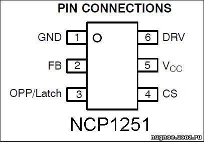 AY034D-2HF замена шим на NCP1251